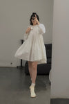 Shushutong round neck bowknot dress aw20dr05per334(PSST778)